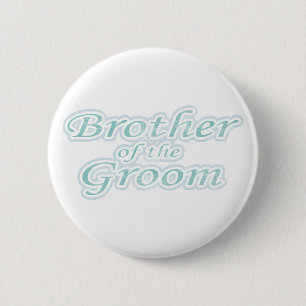 Extravaganza Brother van Groom Ronde Button 5,7 Cm