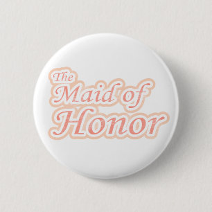 Extravaganza Maid of Honor Ronde Button 5,7 Cm