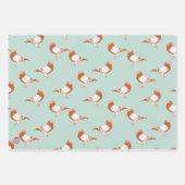 extravantes Taubendekor , Bambi und Pudelmuster Inpakpapier Vel (Voorkant)