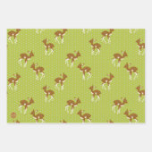 extravantes Taubendekor , Bambi und Pudelmuster Inpakpapier Vel (Voorkant 3)