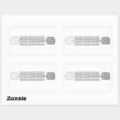 Extreem eigendom door Jocko Willink Rechthoekige Sticker (Vel)