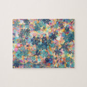 Extreem gemengd ontwerp met sneeuwvlokken legpuzzel (Horizontaal)