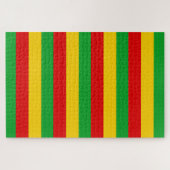 Extreem hard - groen - rood regime Jigzaag Puzz Legpuzzel (Horizontaal)