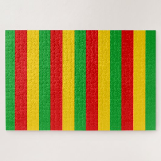 Extreem hard - groen - rood regime Jigzaag Puzz Legpuzzel (Horizontaal)