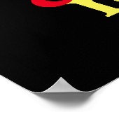 extreem kleurrijk poster voor jou en mij (Hoek)