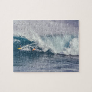Extreem moeilijke oceaangolfsurfers legpuzzel