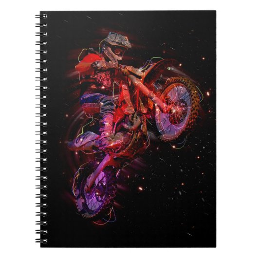 Extreem Motocross Notitieboek (Voorkant)