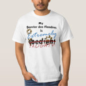 Extreem Naughty Bouvier des Flandres T-shirt (Voorkant)
