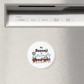 Extreem ondeugende Basenji Magneet (Insitu (Vaatwasser))