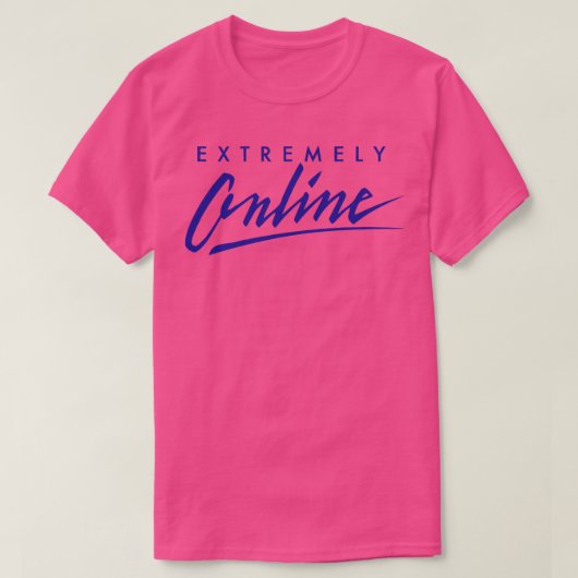 Extreem online t-shirt (Design voorkant)