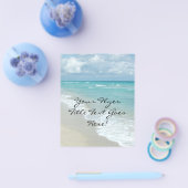 Extreem Ontspannend Strandzicht Witte Zand Flyer (Enkel)