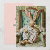 Extreem ophisticeerde konijn Kaart (Voorkant / Achterkant)