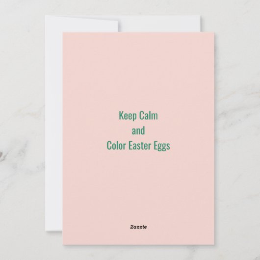 Extreem ophisticeerde konijn Kaart (Achterkant)