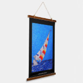 Extreem riskante business hangend wandkleed (Gebogen)