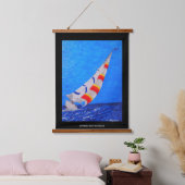 Extreem riskante business hangend wandkleed (Slaapkamer)