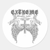 EXTREEM RONDE STICKER (Voorkant)
