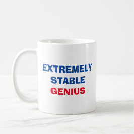 Extreem stabiele Genius Donald Trump Funny Quote Koffiemok