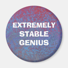 Extreem stabiele Genius Funny Trump Quote Magneet