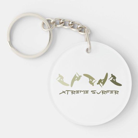 Extreem surfen sleutelhanger (Voorkant)