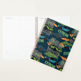 Extreem Tokyo straatracepatroon Planner