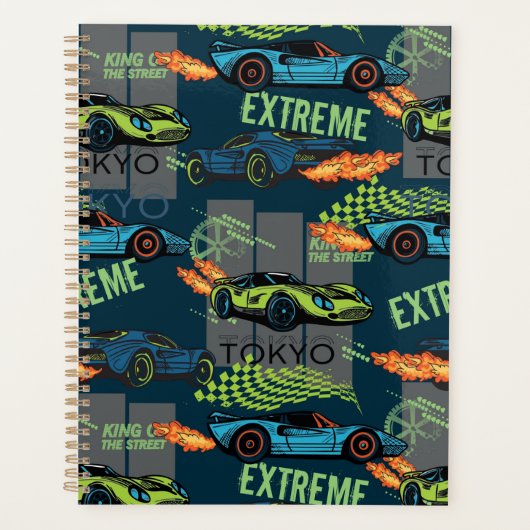 Extreem Tokyo straatracepatroon Planner (Voorkant)