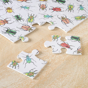 Extreem uitdagend bugs patroon legpuzzel
