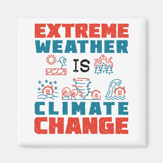 Extreem weer is klimaatverandering magneet (Voorkant)