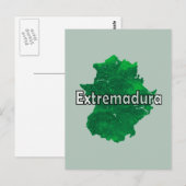 Extremadura Briefkaart (Voorkant / Achterkant)