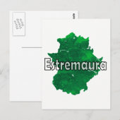 Extremadura Briefkaart (Voorkant / Achterkant)