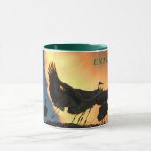 EXTREMADURA - Cigüeñas al atardecer Mok (Midden)