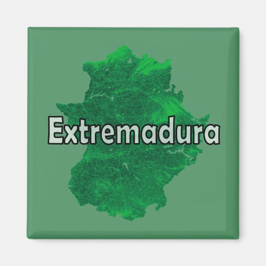 Extremadura Magneet (Voorkant)