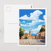 Extremadura Spanje vintage reizen Briefkaart (Voorkant / Achterkant)