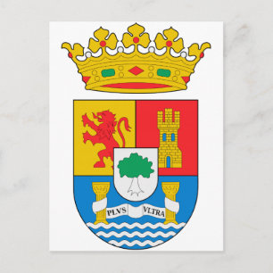 Extremadura (Spanje) Wapenmunt Briefkaart