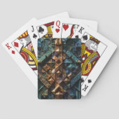 Extreme 3D Verticale Mozaïek Pokerkaarten (Achterkant)