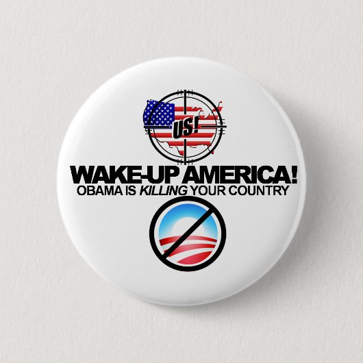Extreme Anti Obama Jokes Button 01 (Voorkant)