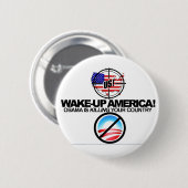 Extreme Anti Obama Jokes Button 01 (Voorkant /achterkant)