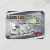 Extreme auto's visitekaartje (Voorkant)