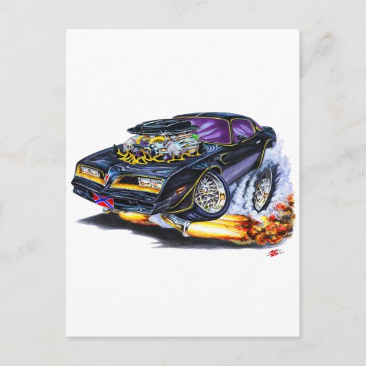 Extreme Bandit Trans Am Briefkaart (Voorkant)