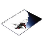 Extreme bergsport klimmen notitieboek (Linkerzijde)