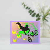 Extreme Biking Briefkaart (Staand voorkant)