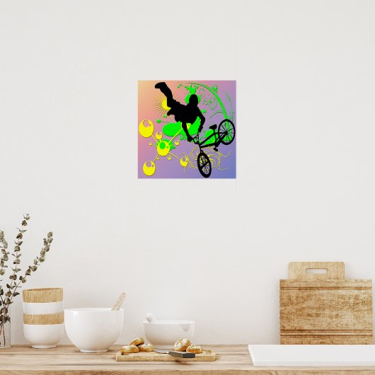 Extreme Biking Poster (Keuken)