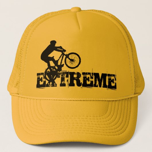 Extreme biking Trucker Hat! Trucker Pet (Voorkant)