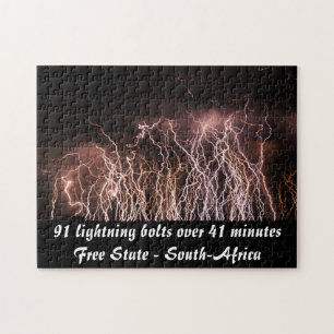 Extreme bliksembouten legpuzzel