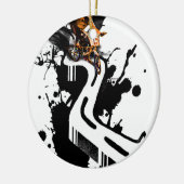 Extreme BMX Rider Keramisch Ornament (Links)
