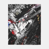 Extreme BMX Rider - Mountain Bike Racer Fleece Deken (Voorkant)