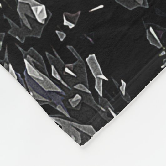 Extreme BMX Rider - Mountain Bike Racer Fleece Deken (Hoek)