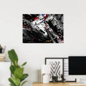 Extreme BMX Rider - Mountain Bike Racer Poster (Thuiskantoor)