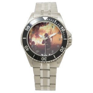 Extreme brandweerman horloge