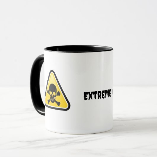 Extreme cafeïne mok (Voorkant links)