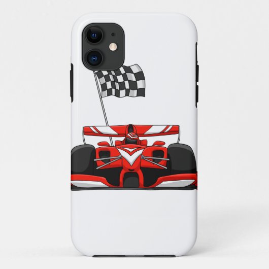 extreme cartoon van raceauto |Kies achtergrondkleu Case-Mate iPhone Case (Achterkant)